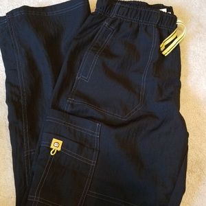 WonderWink Black Scrub Bottoms